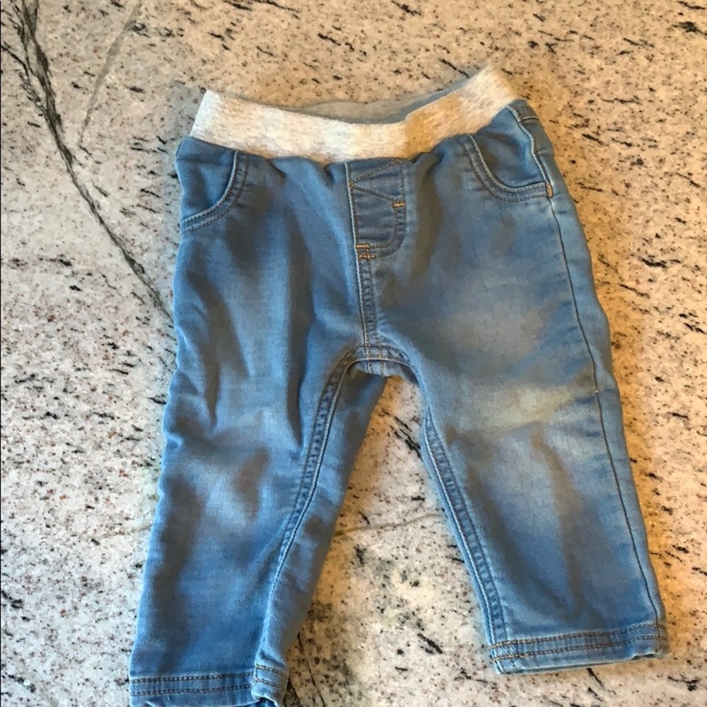 Cat & jack jean leggings 6-9 months